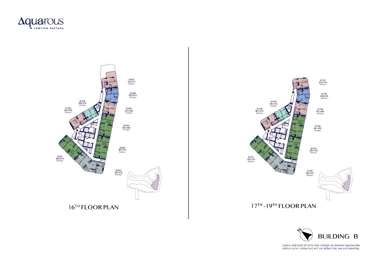 Aquarous Building B Floor Plan 2