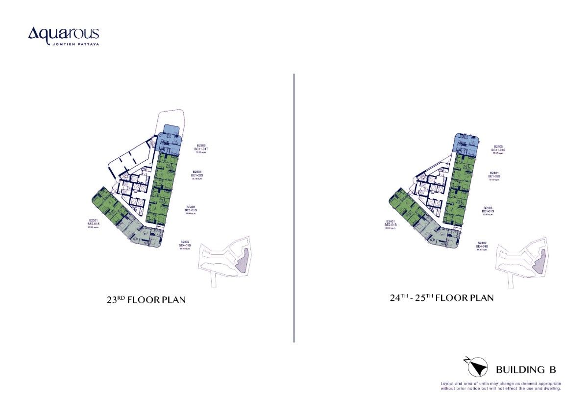 Aquarous Building B Floor Plan 4