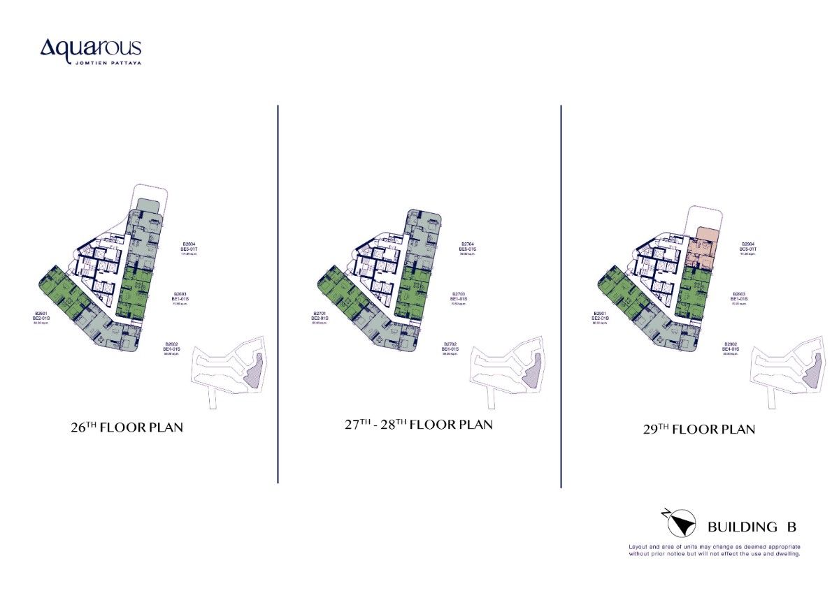 Aquarous Building B Floor Plan 5
