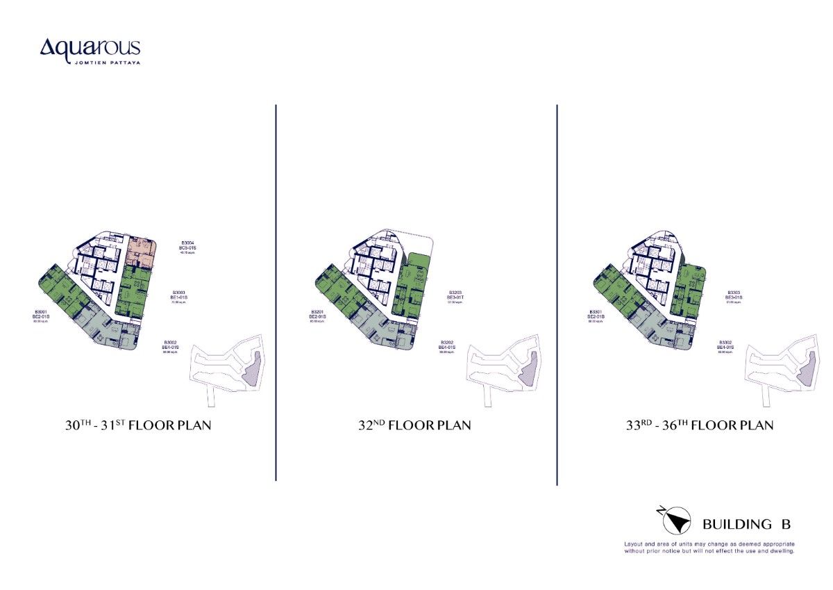 Aquarous Building B Floor Plan 6