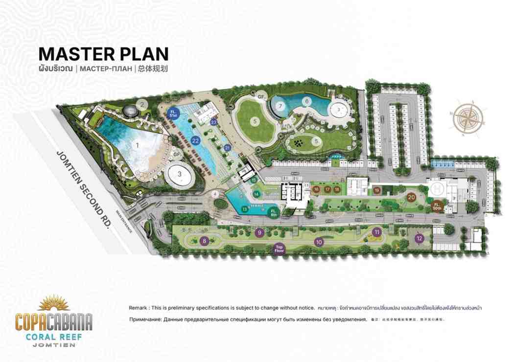 Copacabana Coral Reef Master Plan