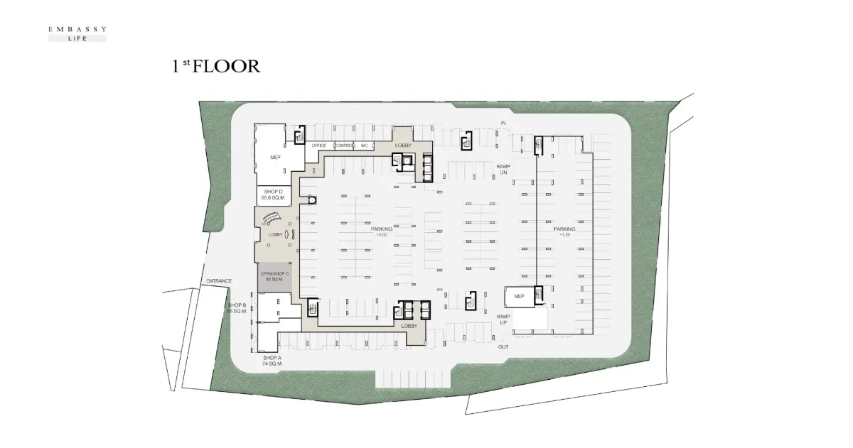 Embassy Life Floor Plan 1