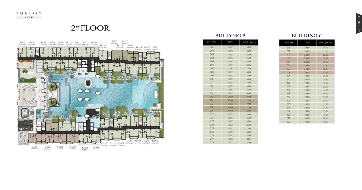 Embassy Life Floor Plan 2