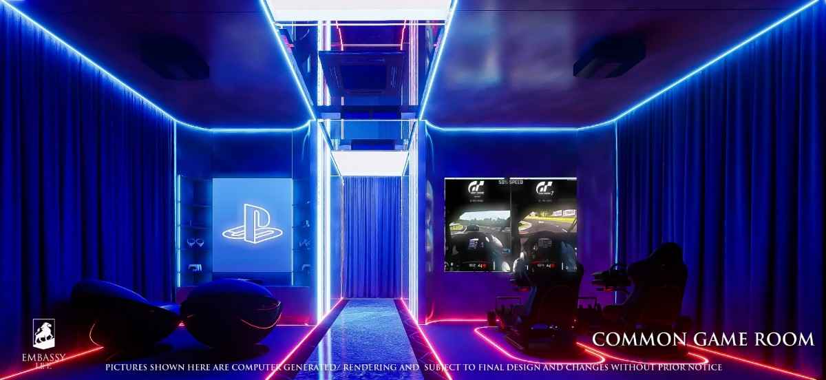 Embassy Life Common Game Room