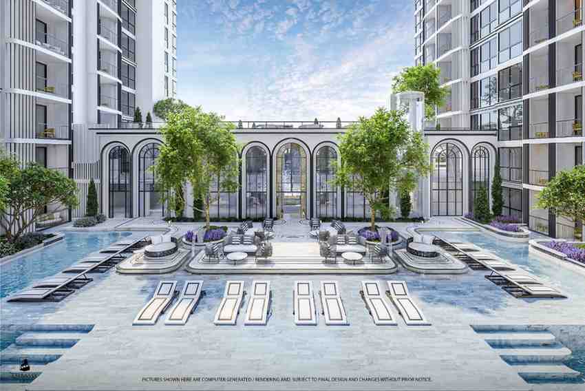Embassy Life Swimming Pool View 1