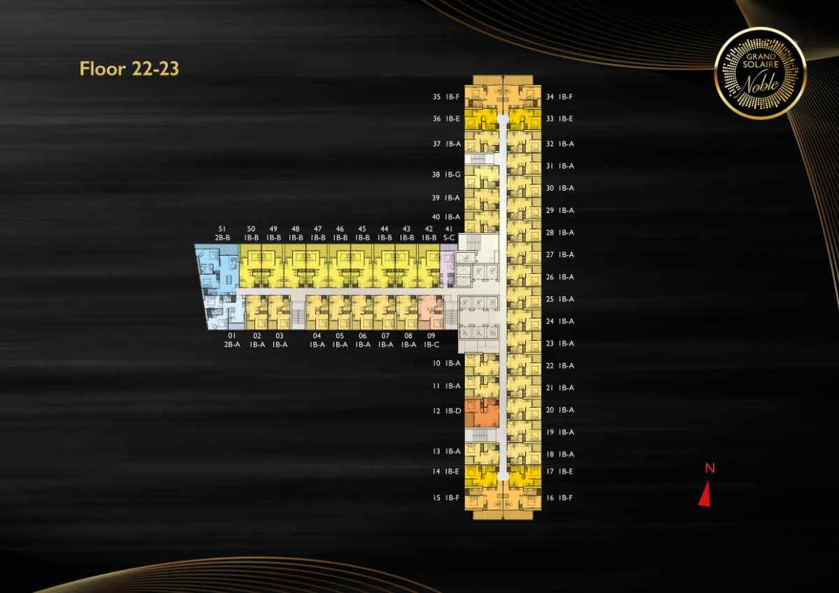 Grand Solaire Noble - Floors 22-23