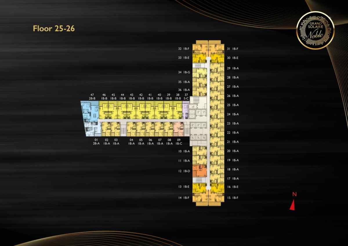 Grand Solaire Noble - Floors 25-26