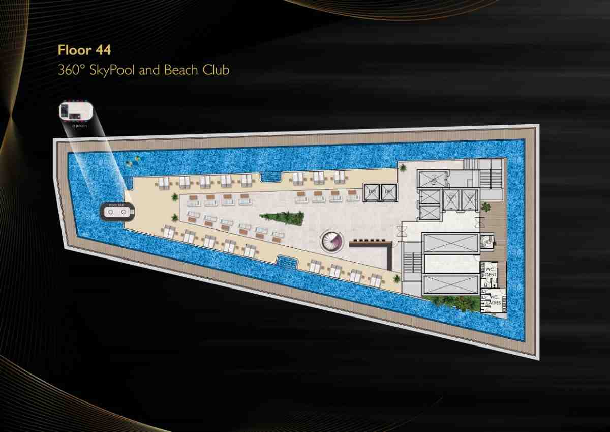 Grand Solaire Noble - Floors 44-45