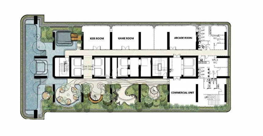 Once Wongamat Floor Plan 3