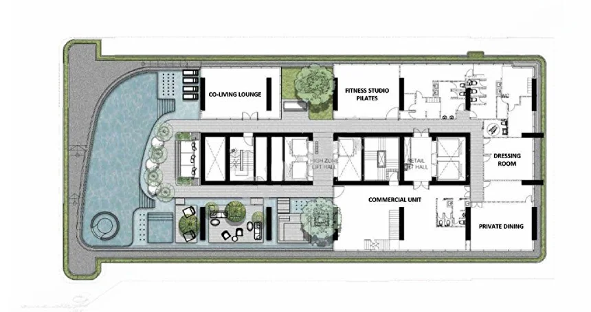 Once Wongamat Floor Plan 4