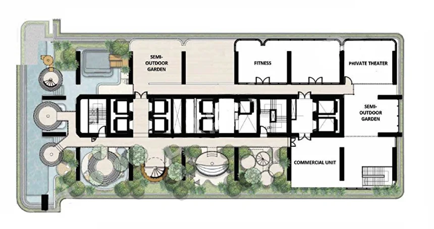 Once Wongamat Floor Plan 5