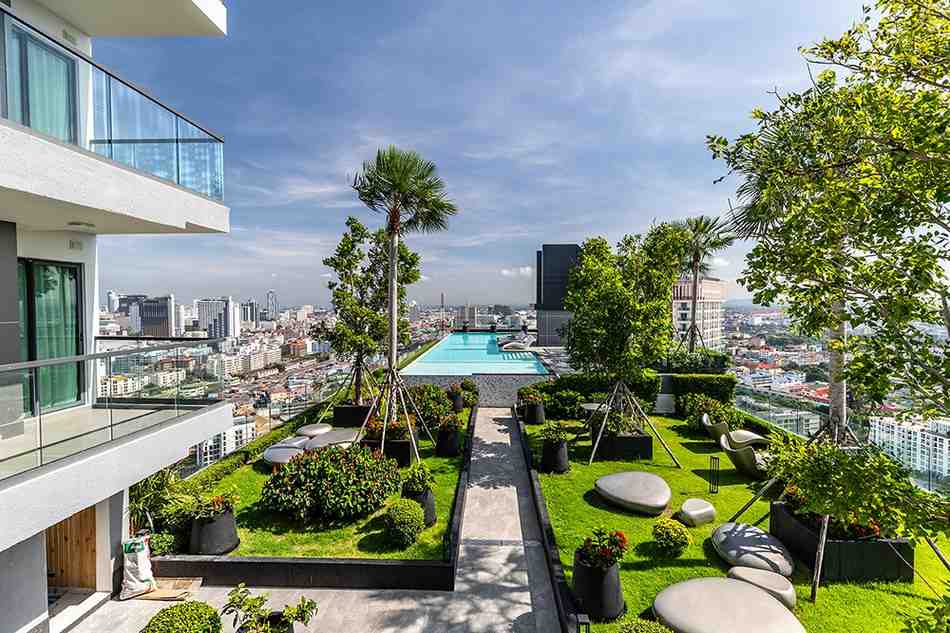 Arcadia Millennium Tower Luxury Ocean View Living Space