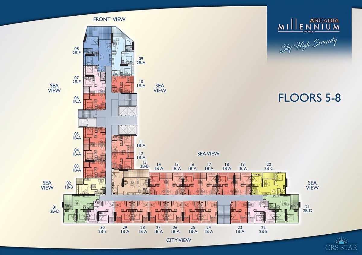 Arcadia Millennium Tower Master Plan