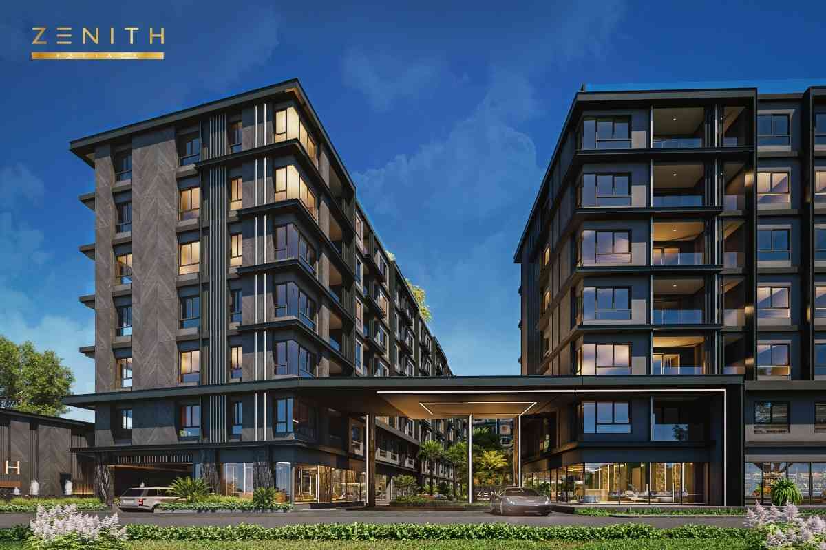 Zenith Pattaya Sea-Facing Exterior View