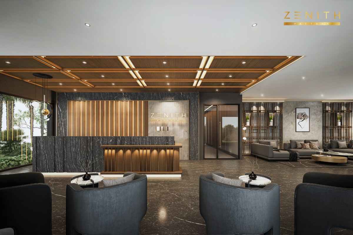 Zenith Pattaya Modern Open Kitchen